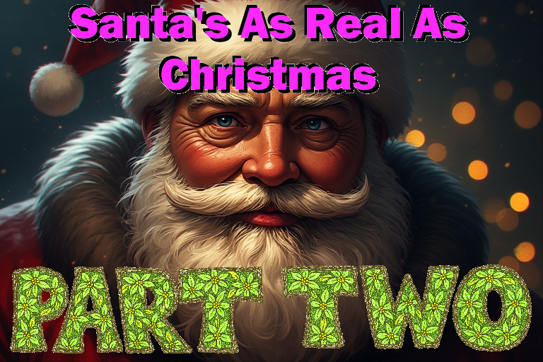 Part 2 Santa's As Real
            As Christmas