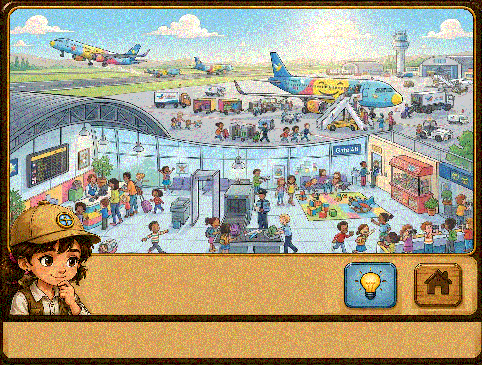 Mystery scene