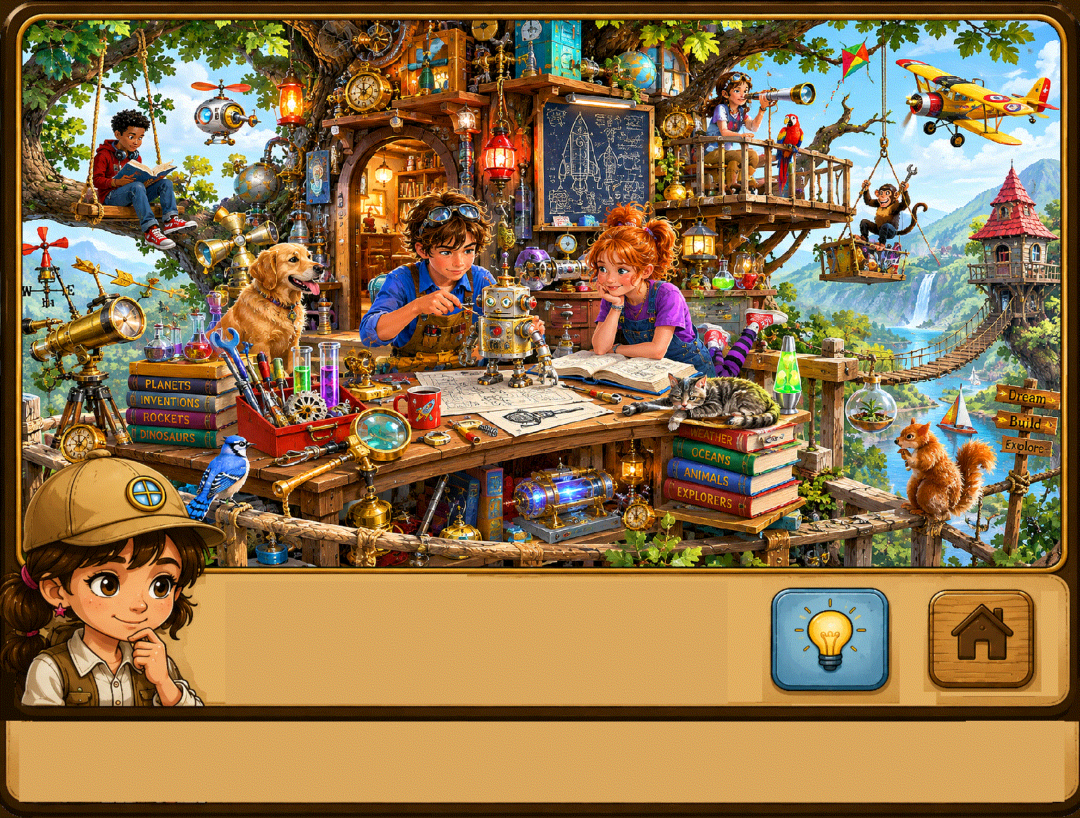 Mystery scene