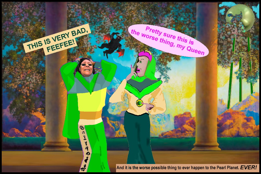 Queen and Feefee make fun of Nonaq Attack